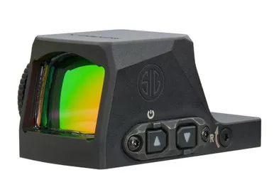 Sig Sauer ROMEO-X ENCLOSED PRO Green Dot - 32 MOA Circle with 2 MOA Green Dot, 24mm Objective, Black