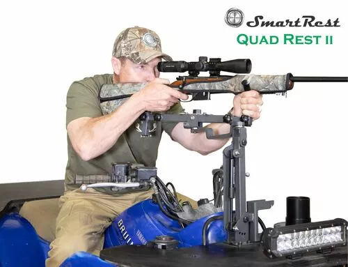 SmartRest Quad Rest – Quad Bike – ATV – Roll Bar Gun Rest (SRQR)