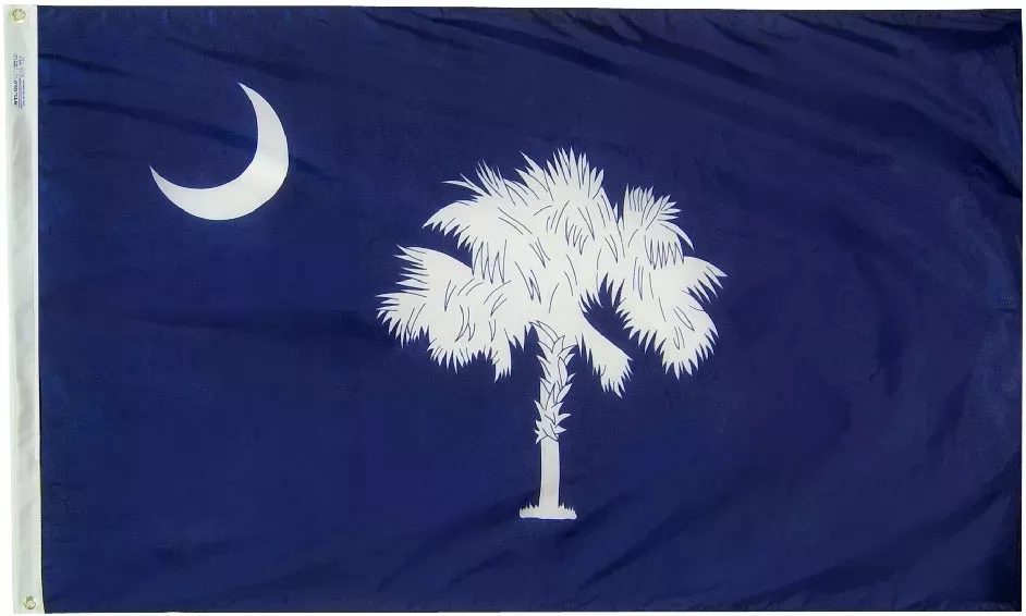 South Carolina - 2'X3' Nylon Flag