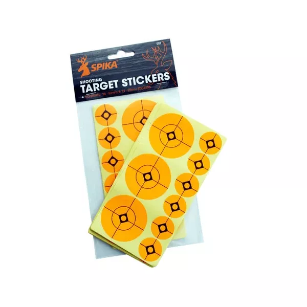 Spika 2″ & 1″ Shooting Target Stickers