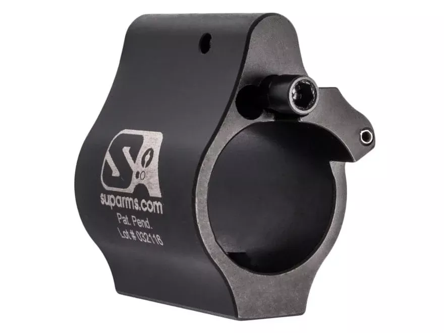 Superlative Arms Bleed Off Set Screw Adjustable Low Profile AR-15, LR-308 Gas Block