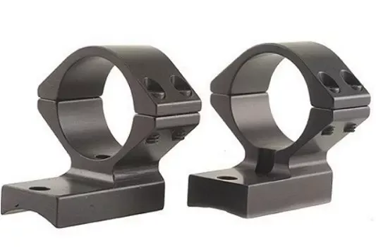 Talley Light Weight Ring/Base Combo Medium For Winchester 70 1" Medium Extension Style Black Matte Finish