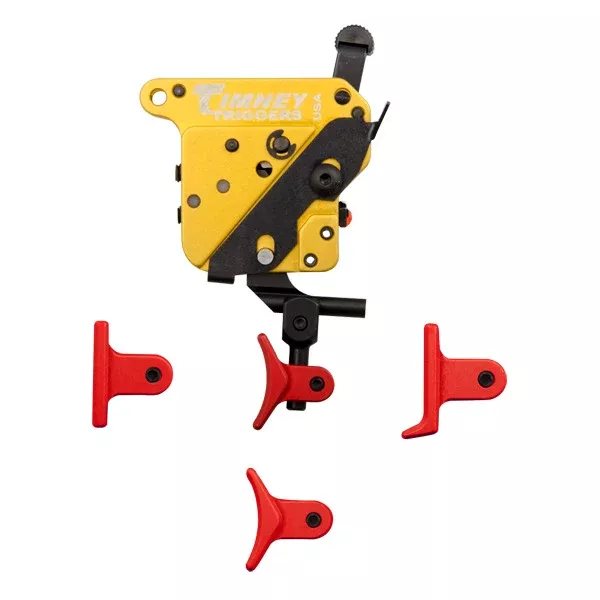 Timney Calvin Elite Trigger with Safety Remington 700 8oz – 2lb Red