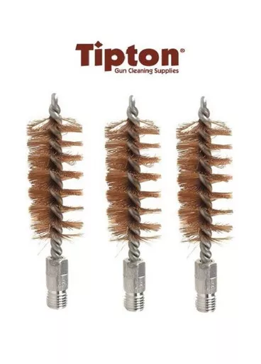 Tipton Bore Brush 16 Gauge 5/16 x 27 Thread Bronze3 Pack # 383231 New!