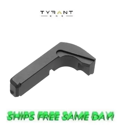 Tyrant CNC Gen3 Glock Compatible Extended Mag Release, Black NEW! # TD-G3EMR-BLK