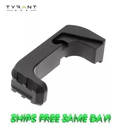 Tyrant CNC Gen4-5 Glock Extended Magazine Release, BLACK New! # TD-GEMR-BLK
