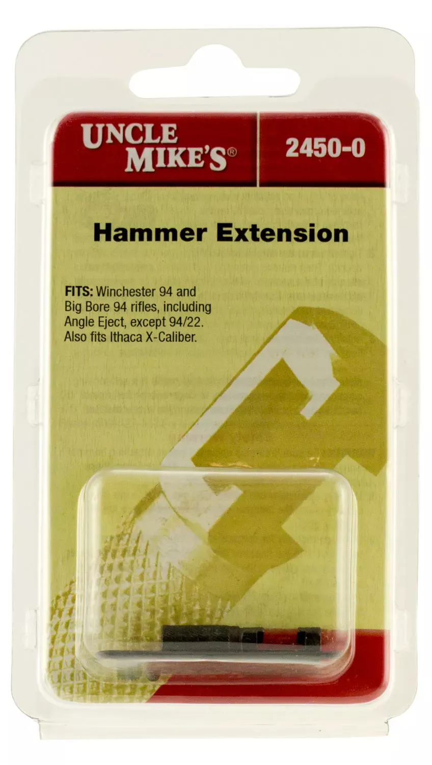 Uncle Mike's Hammer ExtensionH&R, New England, Ruger Blackhawk Black Steel