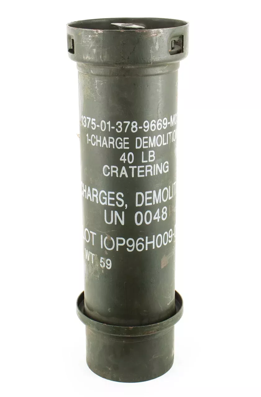 US GI OD Ammo Tube - Surplus