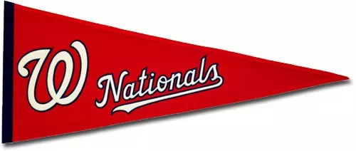 Washington Nationals Wool Pennant