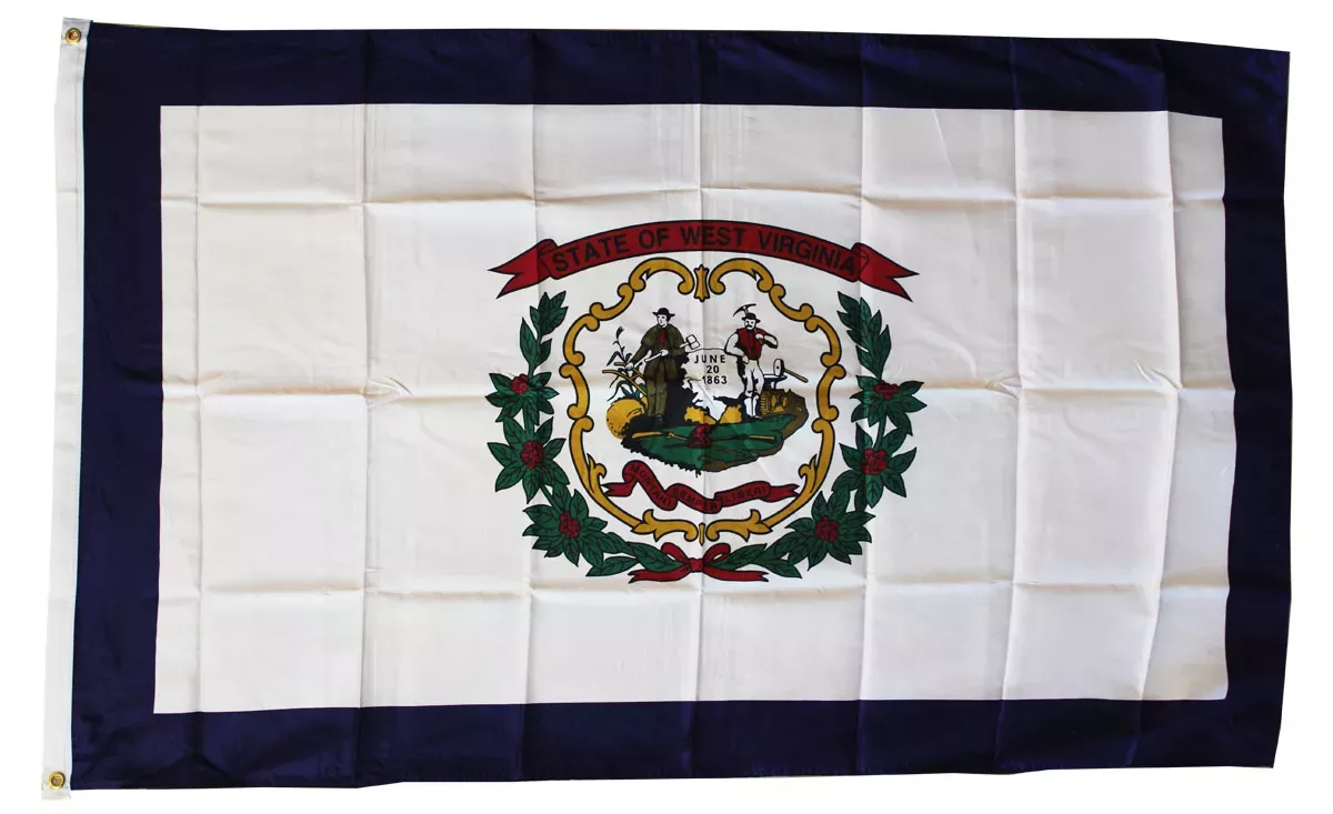 West Virginia - 3'X5' Polyester Flag