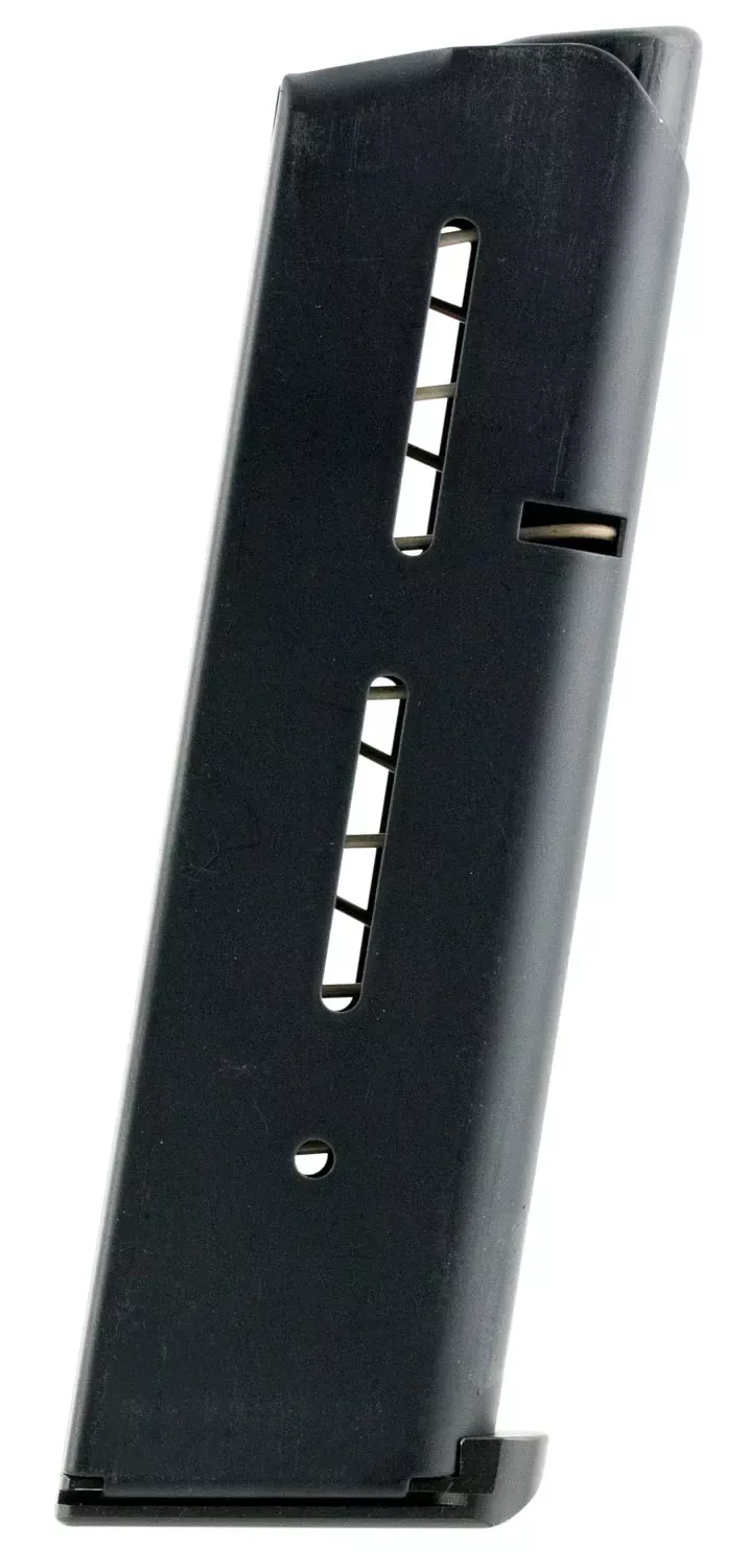 Wilson's Mag For Full Size 1911 .45 ACP 8 Rd Steel Base Pad Black Finish