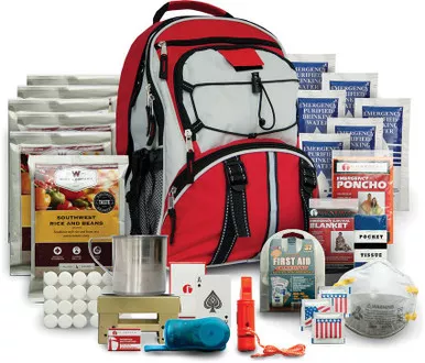 Wise Foods ReadyWise Five Day Survival Backpack - Red