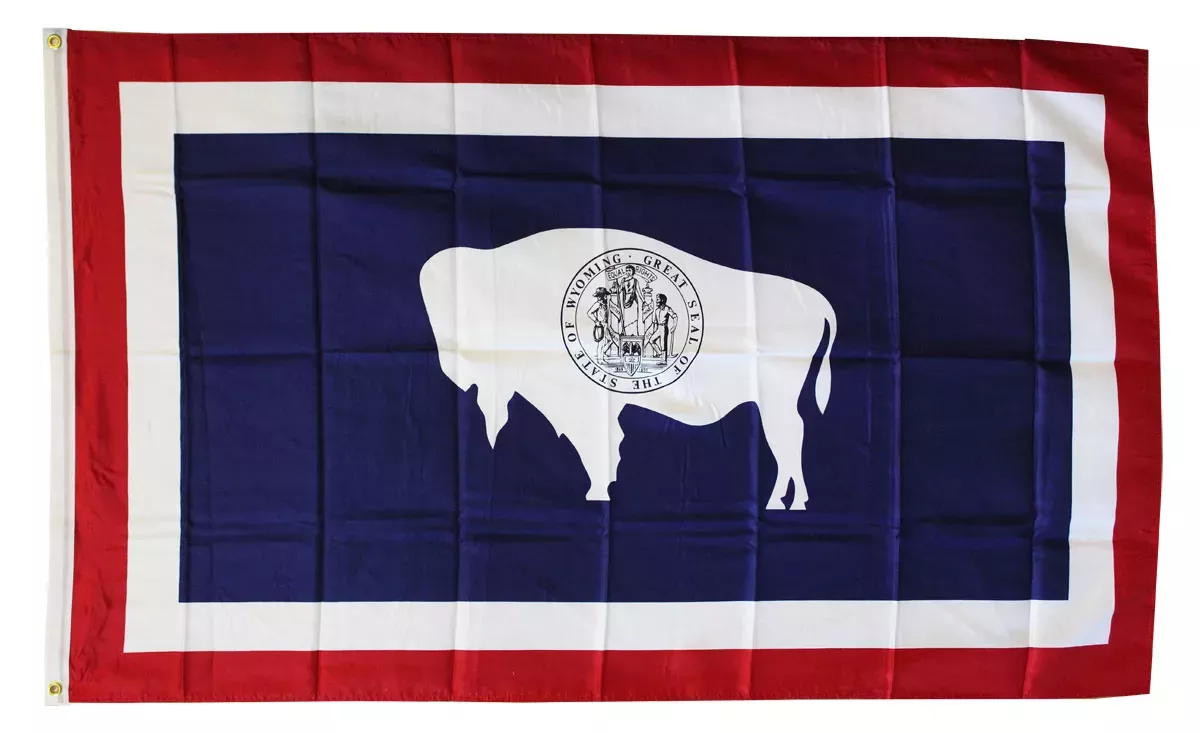 Wyoming – 3’X5′ Polyester Flag